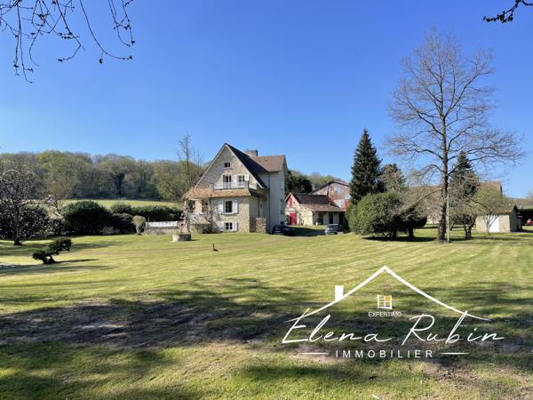 Rambouillet (78120) Propriété de charme avec deux maisons et installations équestres vallée de Chevreuse