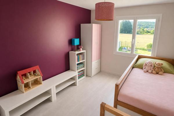 Maison individuelle 3 chambres jardin proche commodités