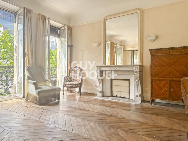 PARIS 10e – CHÂTEAU D'EAU / BD DE STRASBOURG – FAMILIAL 113 m² + 2 CHAMBRES DE SERVICE – BALCON