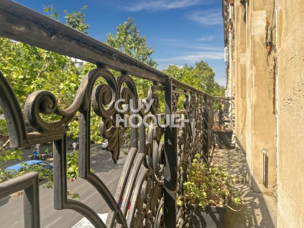 PARIS 10e – CHÂTEAU D'EAU / BD DE STRASBOURG – FAMILIAL 113 m² + 2 CHAMBRES DE SERVICE – BALCON