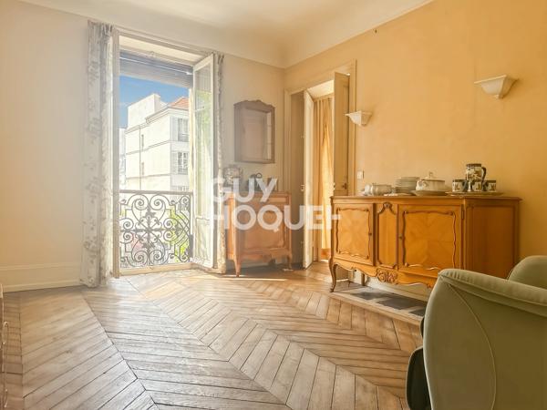 PARIS 10e – CHÂTEAU D'EAU / BD DE STRASBOURG – FAMILIAL 113 m² + 2 CHAMBRES DE SERVICE – BALCON