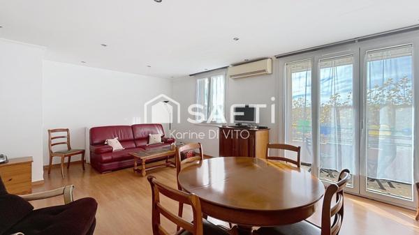 T3 dernier étage sans ascenseur  - Vue dégagée