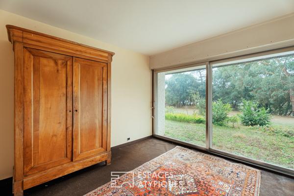 Arradon – Maison d’architecte avec parc arboré et vue sur l’eau