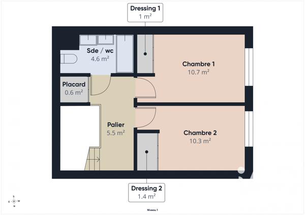Appartement à vendre 3 pièces 68,96 m² Bourg-la-Reine
