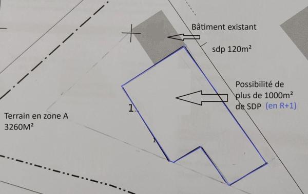 Vente Terrain Hangar Baillargues   