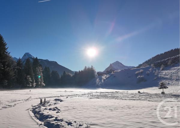 Terrain à vendre  701 m2 MONTRIOND - 74