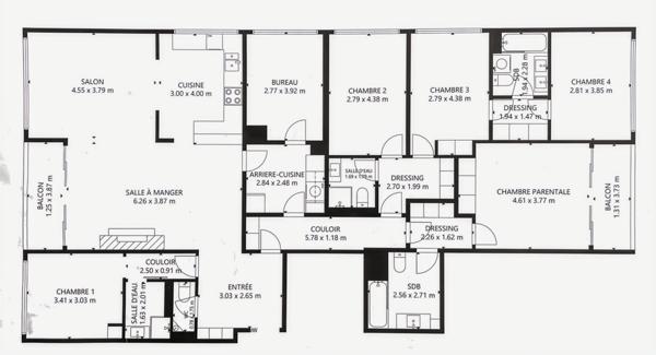Noisy-le-Roi (78590) APPARTEMENT SPACIEUX ET LUMINEUX
