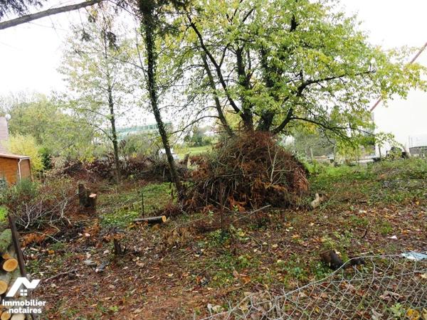 NEUILLY SAINT FRONT. Terrain à bâtir de 680 m² clos de grillage.