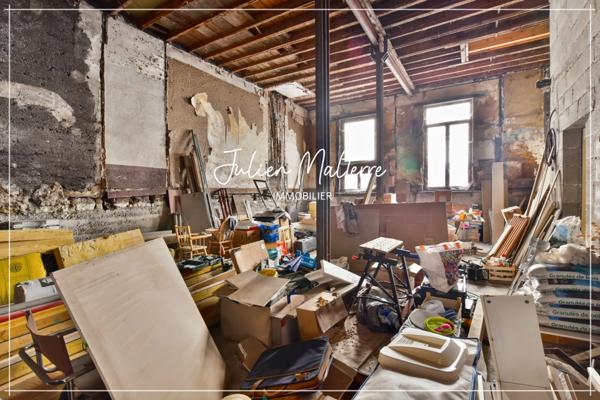 SAINT ETIENNE (42) - Plateau brut à aménager dans petite copropriété, rue Désiré Claude