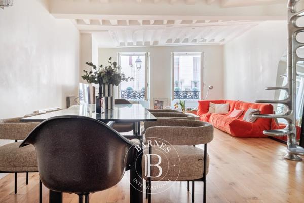 Paris 3ème, Appartement 2 Chambres -  89 m² à vendre