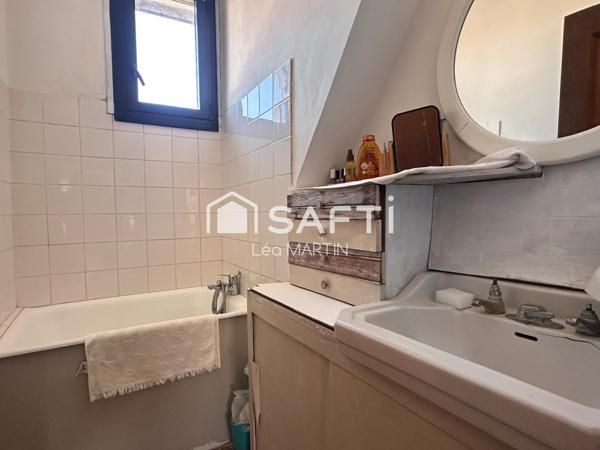 Maison 115m2 - 4 chambres - Jardin et atelier