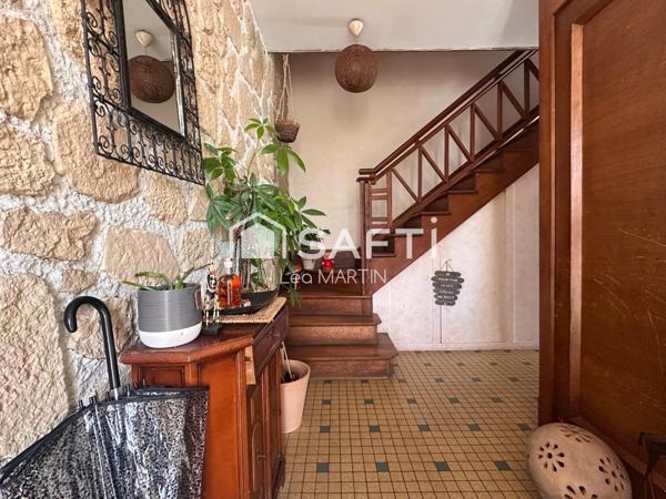 Maison 115m2 - 4 chambres - Jardin et atelier