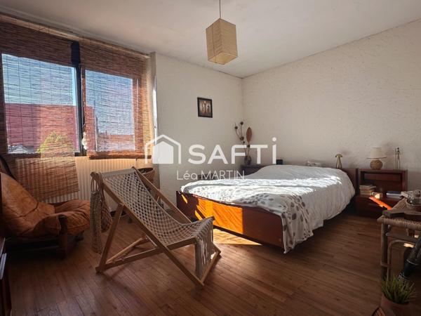 Maison 115m2 - 4 chambres - Jardin et atelier