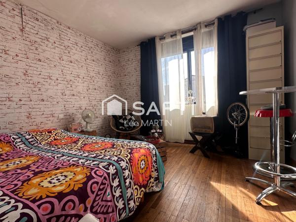 Maison 115m2 - 4 chambres - Jardin et atelier