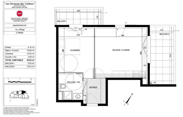 Appartement + parking