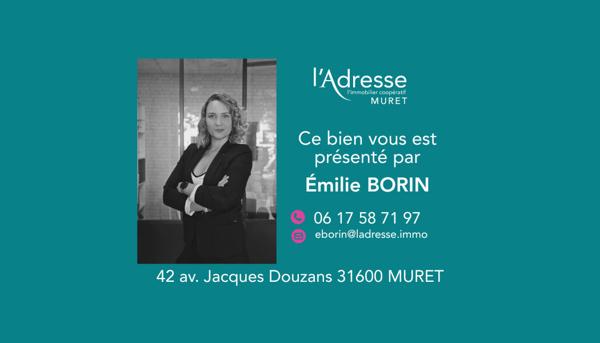 Maison Plain pied - 3 chambres - 100 m2 sur MURET