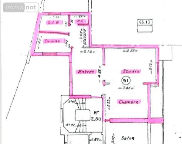 Achat - Appartement Neuilly-sur-Seine 92200 2 pièces 52 m 2 537 m 2