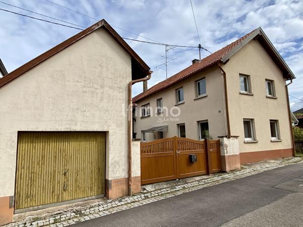Maison 5p de 126m²/ corps de ferme sur 1063m²