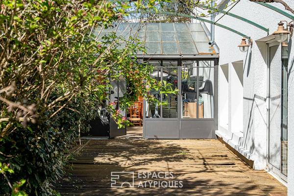 Maison de maître et son jardin arboré à deux pas du parc de Sceaux