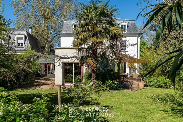 Maison de maître et son jardin arboré à deux pas du parc de Sceaux