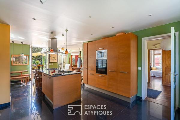 Maison de maître et son jardin arboré à deux pas du parc de Sceaux