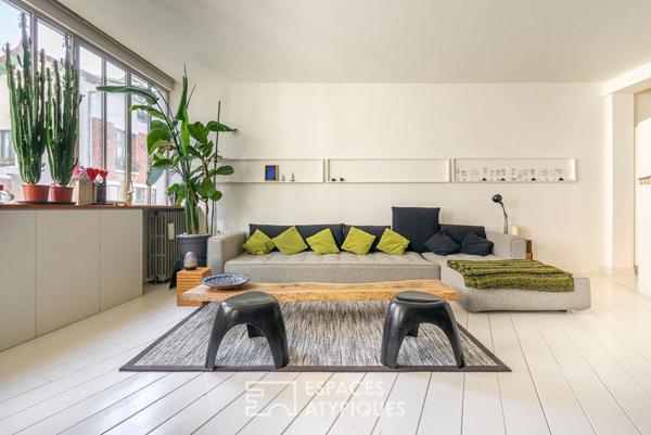 Loft d’architecte proche des Buttes Chaumont