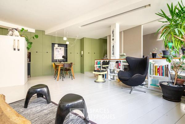 Loft d’architecte proche des Buttes Chaumont