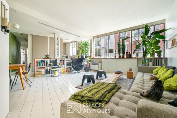 Loft d’architecte proche des Buttes Chaumont