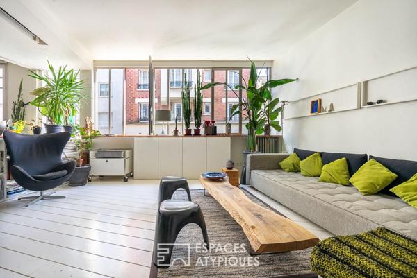 Loft d’architecte proche des Buttes Chaumont