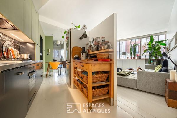 Loft d’architecte proche des Buttes Chaumont