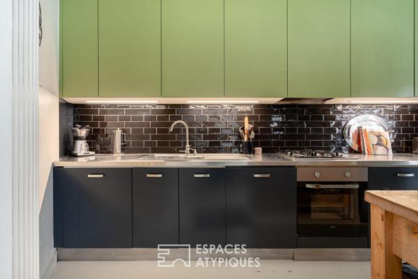 Loft d’architecte proche des Buttes Chaumont