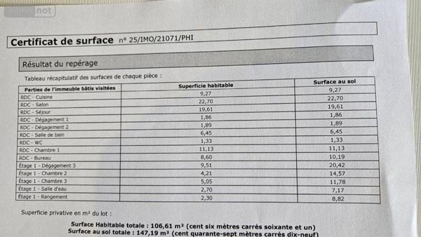 Maison rurale à vendre à Laigné-en-Belin dans la Sarthe (72220), ref : HB-1771