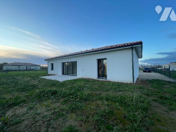 MAISON T4 NEUVE AVEC JARDIN ET GARAGE