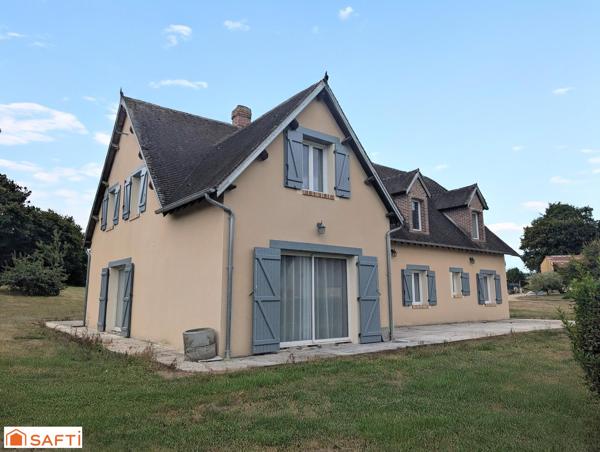 Une maison d'exception : pièce de vie de 50 m²,  3 suites + 3 chambres, dépendance