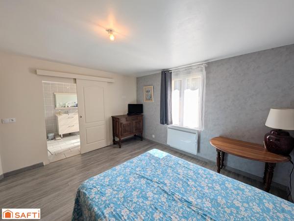 Une maison d'exception : pièce de vie de 50 m²,  3 suites + 3 chambres, dépendance