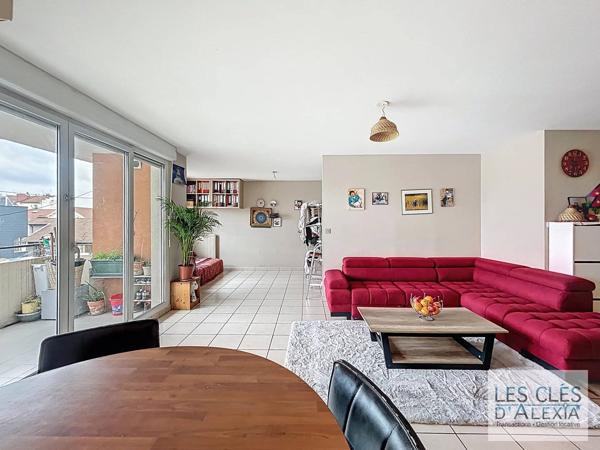 Charmant T4 ,92m2 avec garage et Balcon