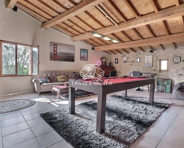 Maison en Pierre de Caractère 300 m² sur 3 Niveaux avec Piscine