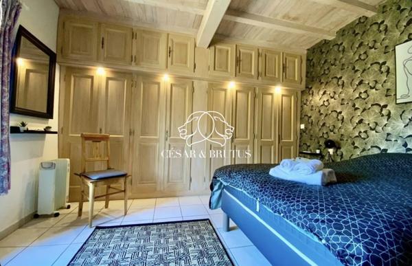 Maison en Pierre de Caractère 300 m² sur 3 Niveaux avec Piscine