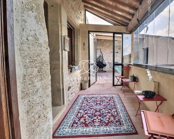 Maison en Pierre de Caractère 300 m² sur 3 Niveaux avec Piscine