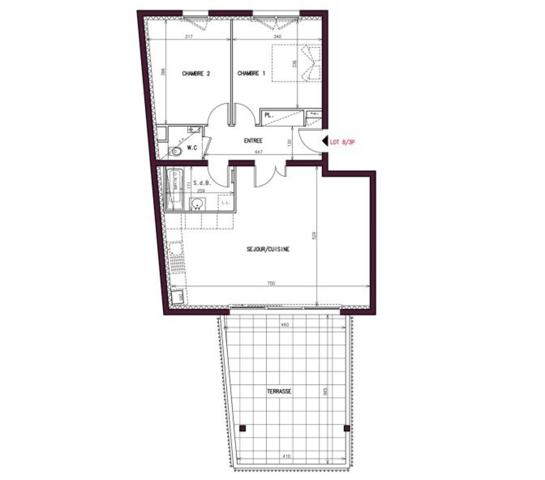 NEUF - 72m² - TERRASSE - LUMINEUX