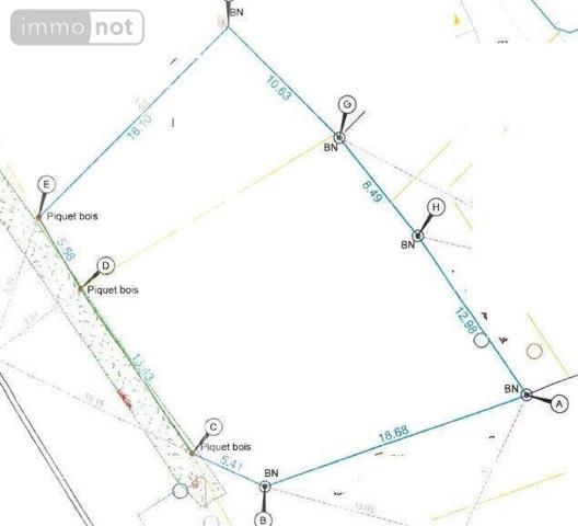 Terrain à Batir à vendre à Pleuven dans le Finistère (29170), ref : 001/1619   
Le Bourg