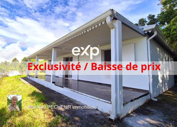 Sainte-Marie / Beaumont : Maison F4 (3 chambres) avec Vue, parcelle de 720 m2