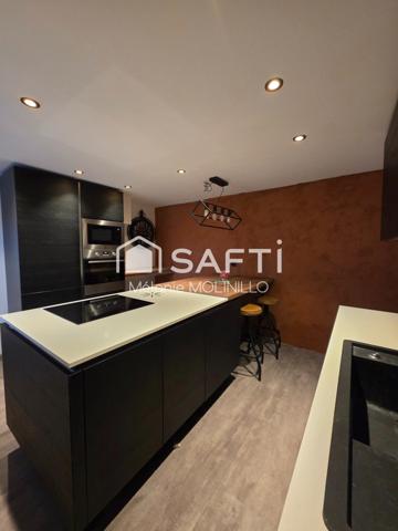 Ensemble Immobilier de deux maisons, garage et Terrain