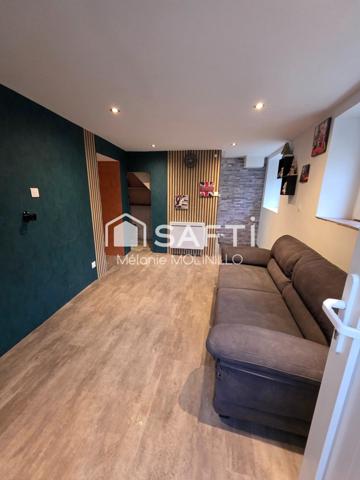 Ensemble Immobilier de deux maisons, garage et Terrain