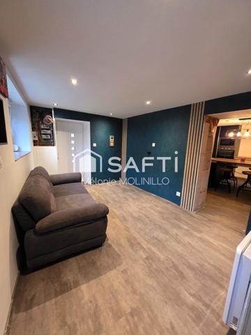 Ensemble Immobilier de deux maisons, garage et Terrain