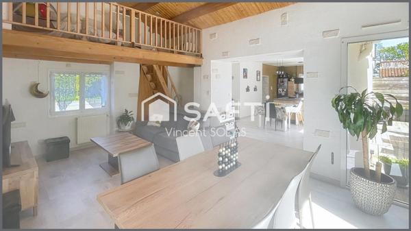 Maison Familiale Rénové de 120m² - 4 Chambres - Garage - 2 SDE - 2 WC
