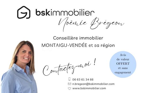 Opportunité rare pour ce fonds de commerce de restauration traditionnelle situé en plein centre de Montaigu-Vendée, à proximité immédiate de tous les commerces à pieds et des zones de stationnement.

Surface totale : 120 m²
Salle de restauration : 80 m², agencée pour 50 couverts
Terrasse : 20 couverts exploitables d’avril à septembre

Espaces de stockage récents et garage
Cuisine professionnelle entièrement équipée
Installation fonctionnelle et bien entretenue

Loyer mensuel : 1 070,77 € TTC
Chiffre d’affaires 2024/2025 : 185 345 €

Les plus : emplacement recherché avec clientèle fidèle et possibilité de changement d’activité

Idéal pour un couple de professionnels souhaitant reprendre une activité clé en main dans un emplacement central.

Pour toutes informations supplémentaires, me contacter au 06 63 61 34 66.
Au plaisir, Noëmie.