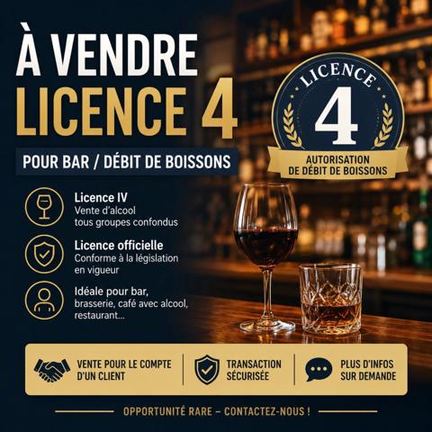 À VENDRE – LICENCE IV – ROUEN