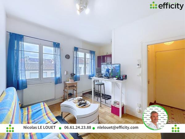 Appartement 2 pièces - 29 m² Exclusivité efficity