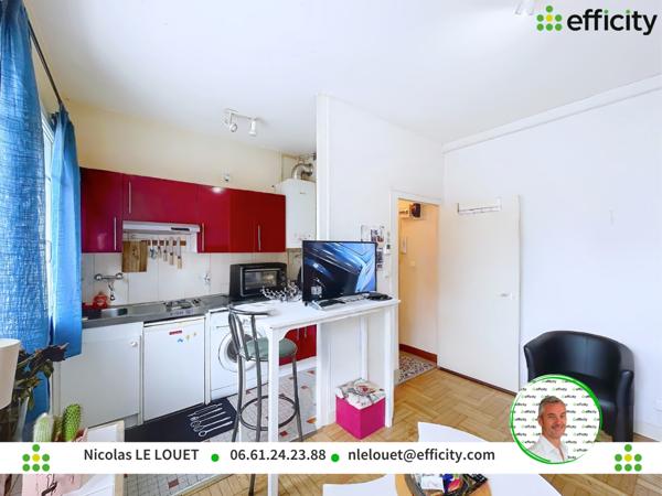 Appartement 2 pièces - 29 m² Exclusivité efficity